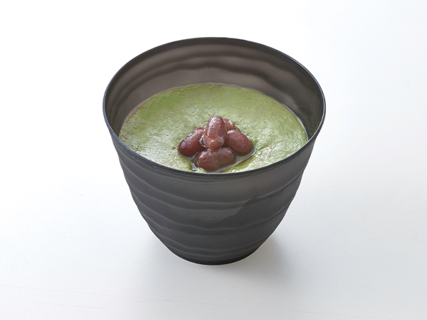 こだわり抹茶のあんプリン